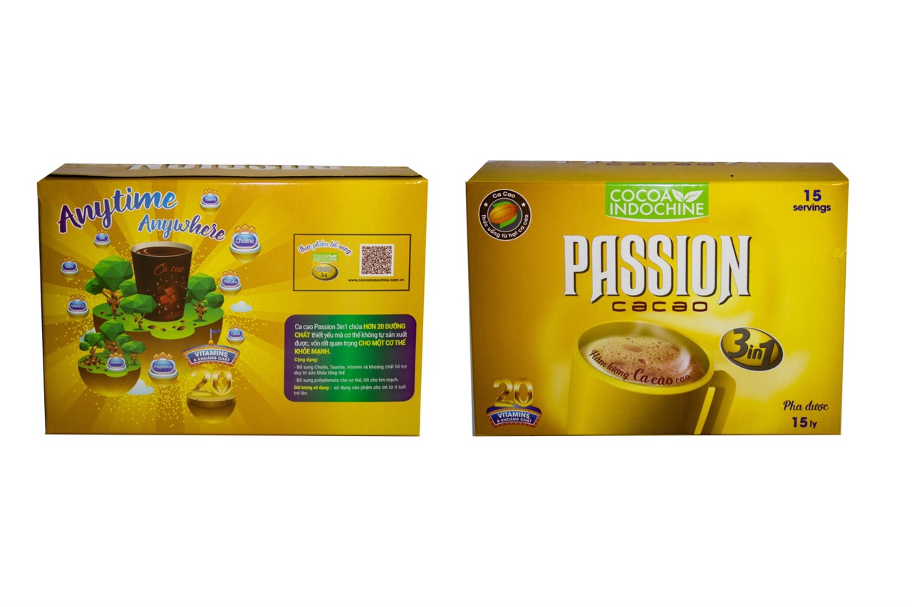 Cacao Passion  3 in 1 (15 gói x 16g)