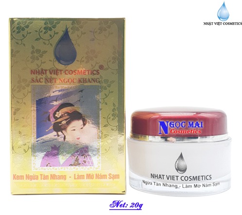 Kem ngừa tàn nhang làm mờ nám sạm SẮC NÉT NGỌC KHANG (20g)