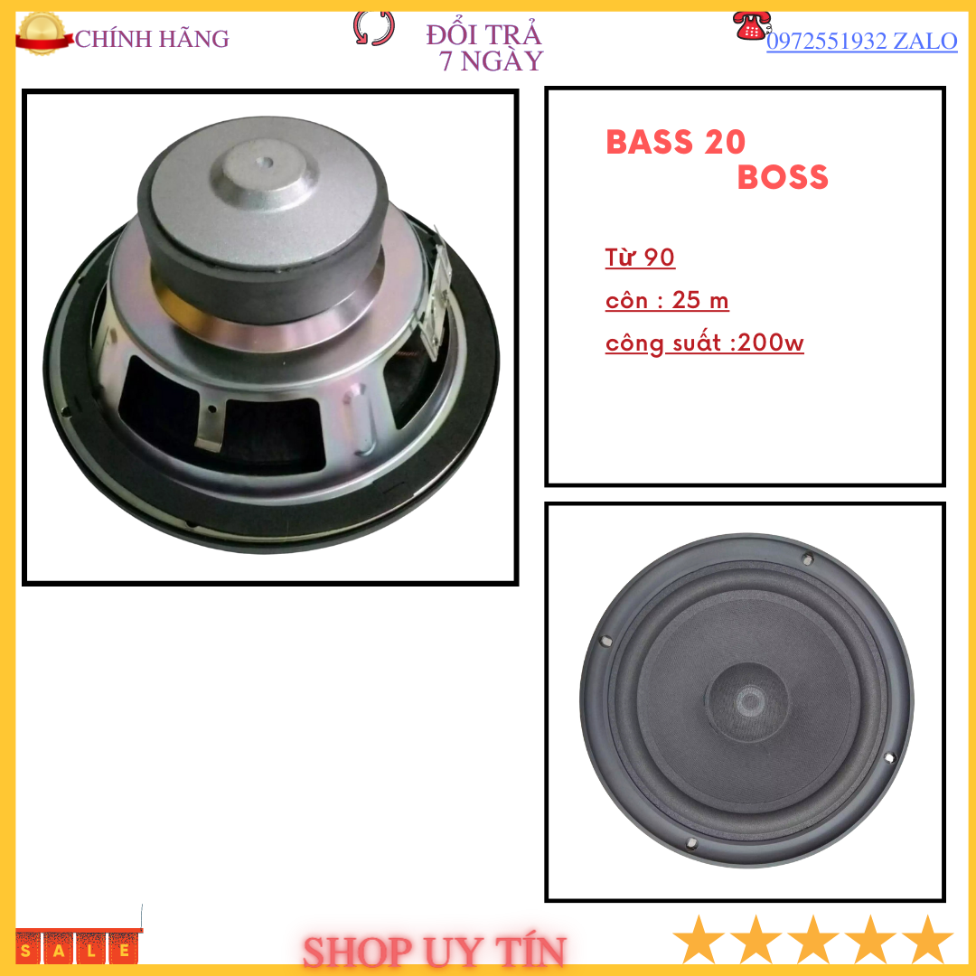 Loa bas 20 bos từ 100 côn 6 lớpGIÁ 1 CÁI