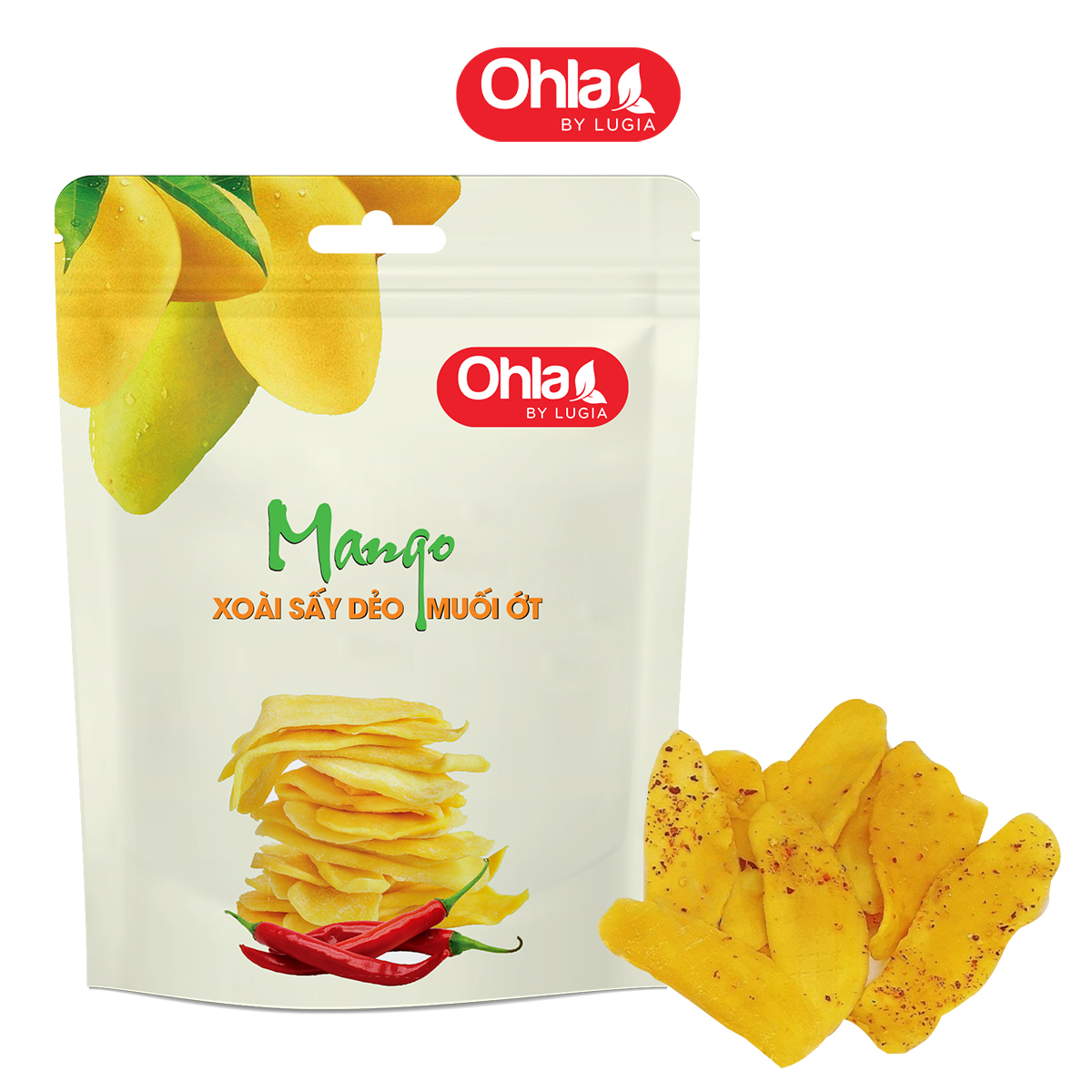 Ohla Dried Mango with Salt and Chili 500g