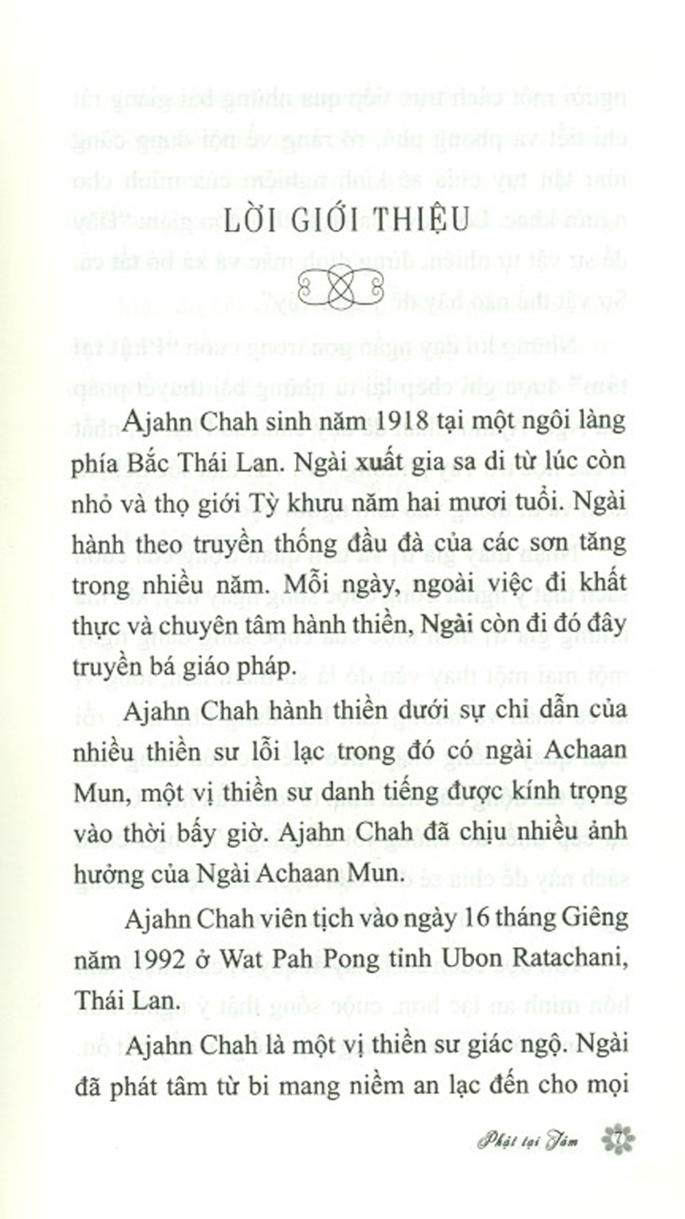 Phật Tại Tâm