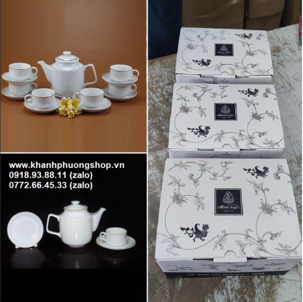 [HCM]bộ bình trà minh long - bộ bình trà minh long