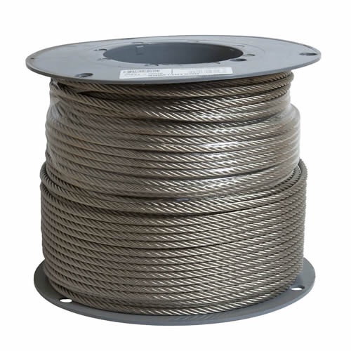 Sỉ 50m Ø5 dây cáp lụa bọc nhựa chống rỉ sắt, siêu bền