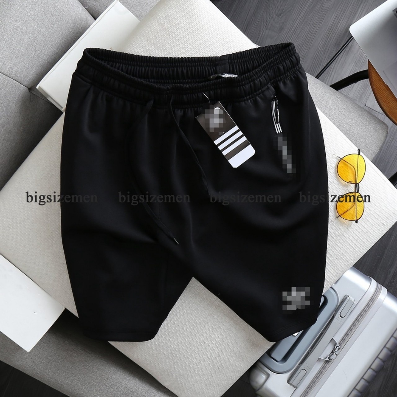 (bigsize) - Quần short thun nam - (60-135kg)
