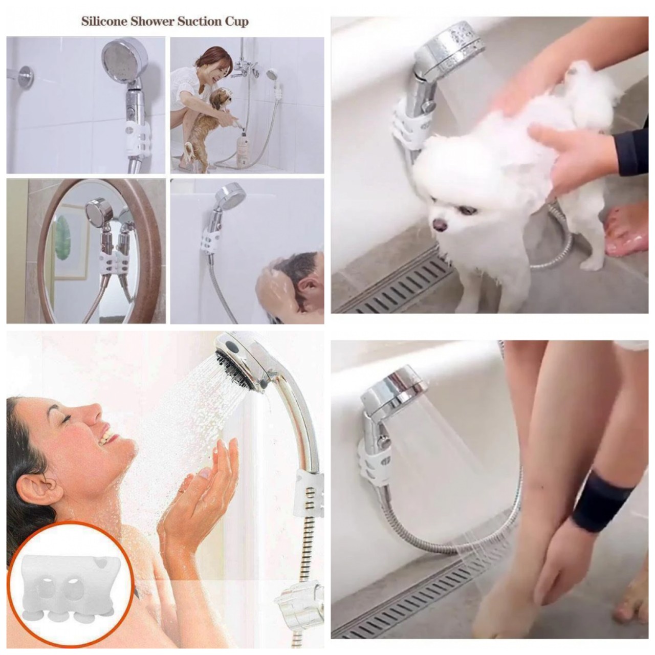 DỤNG CỤ GIỮ VÒI SEN HÌNH BẠCH TUỘC