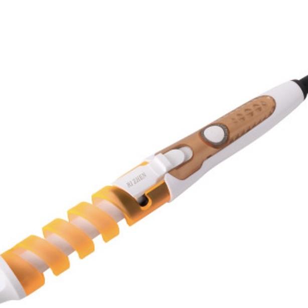 Máy Uốn Tóc Mini Nova Hình Xoắn Ốc Lõi Sứ Làm Tóc Nhanh,