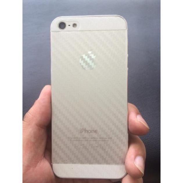MIẾNG DÁN CARBON IP 5 5s 6 6s 6plus 6splus 7 7plus 8 8plus CACBON