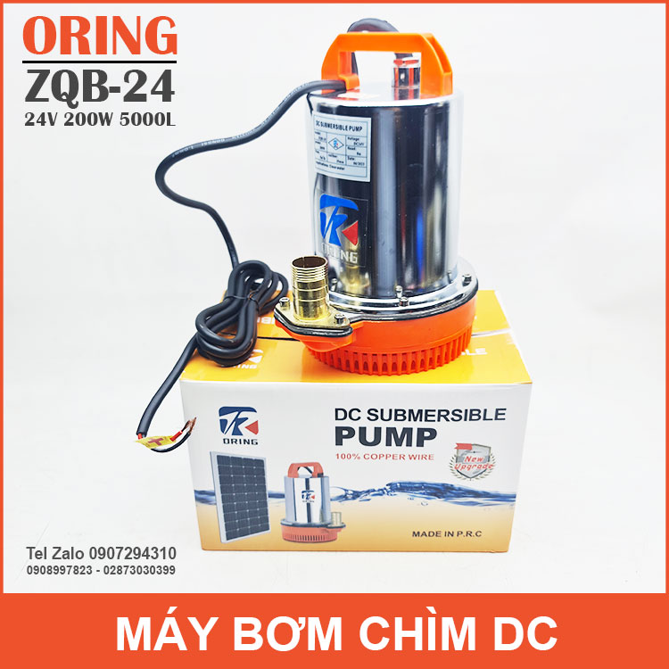 Máy bơm chìm DC 24V 200W ORING