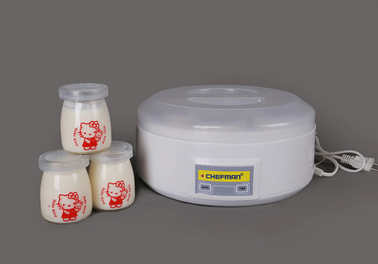 Máy làm sữa chua Chefman 8 cốc loại thủy tinh