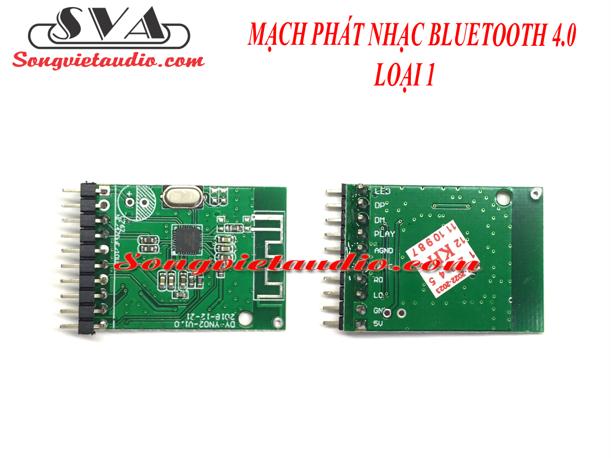 Mạch phát nhạc bluetooth 4.0 loại 1 - 1 mạch