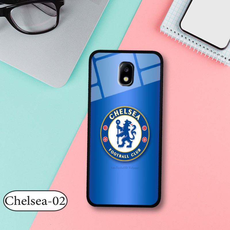 Ốp lưng kính 3D Samsung J3 Pro 2018 hình đội bóng