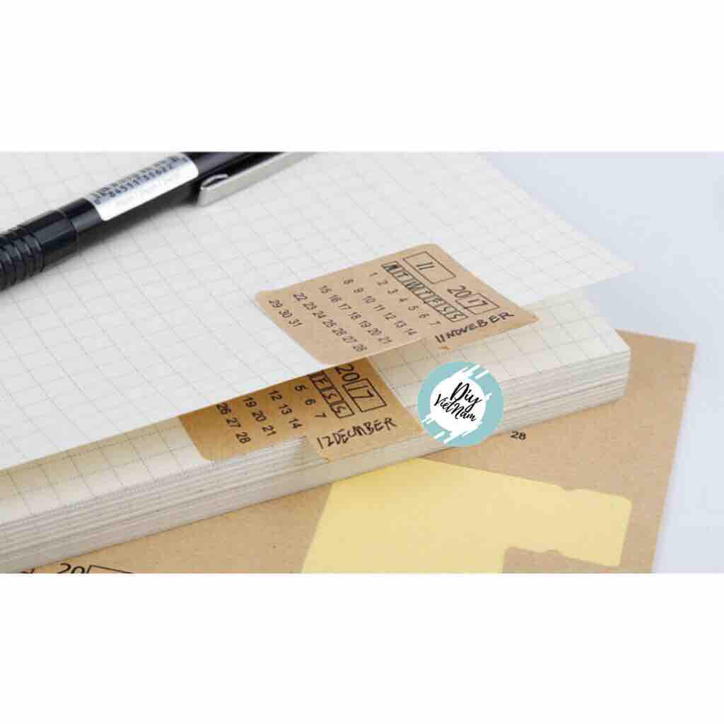 Sticker Lịch