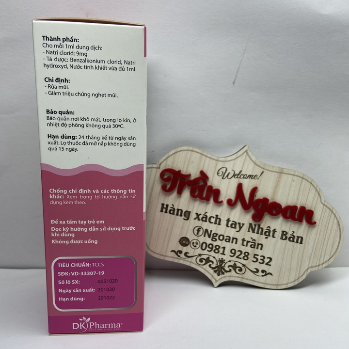 Dung Dịch Xịt Mũi DK Salt