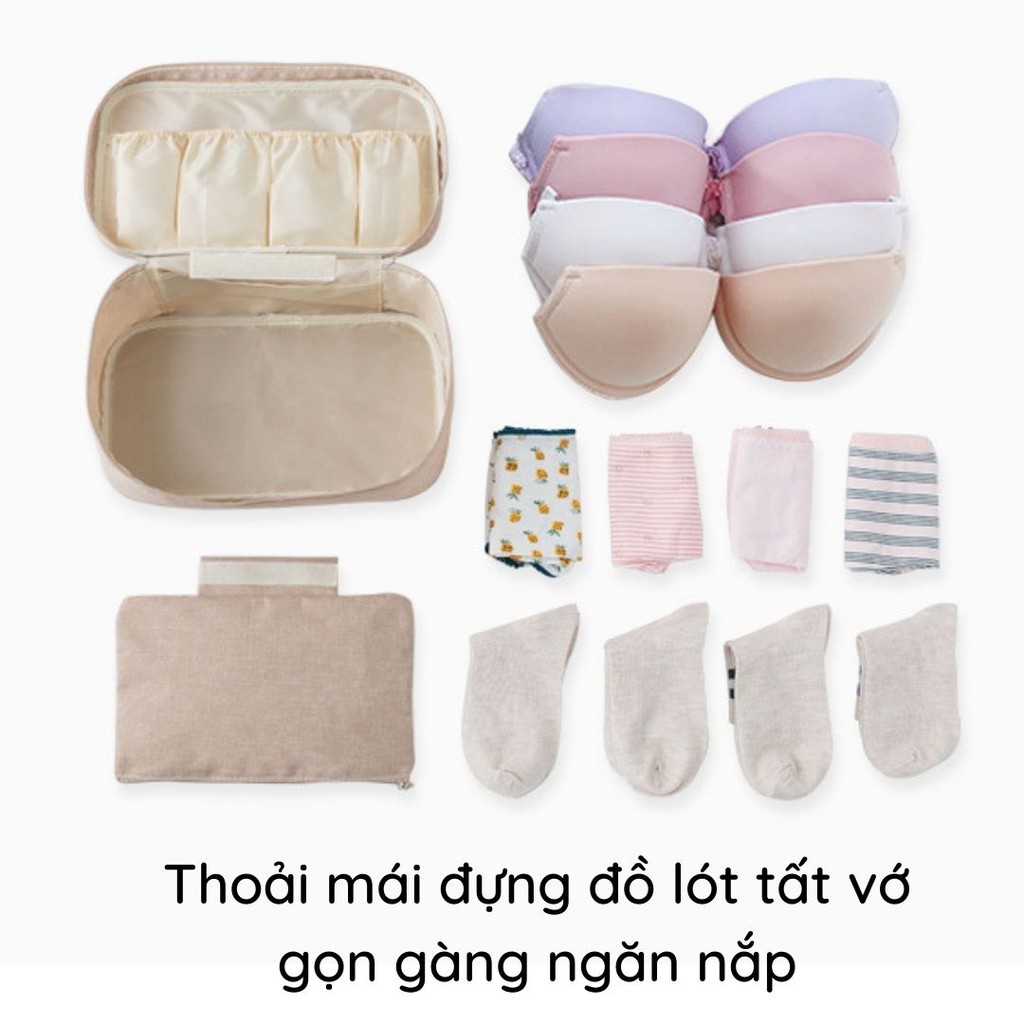 Túi đựng đồ lót đi du lịch chống thấm cao cấp