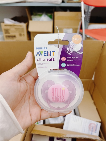 Ty ngậm thông khí hiện đại Ultra Soft chính hãng, Hoạ tiết Little Star