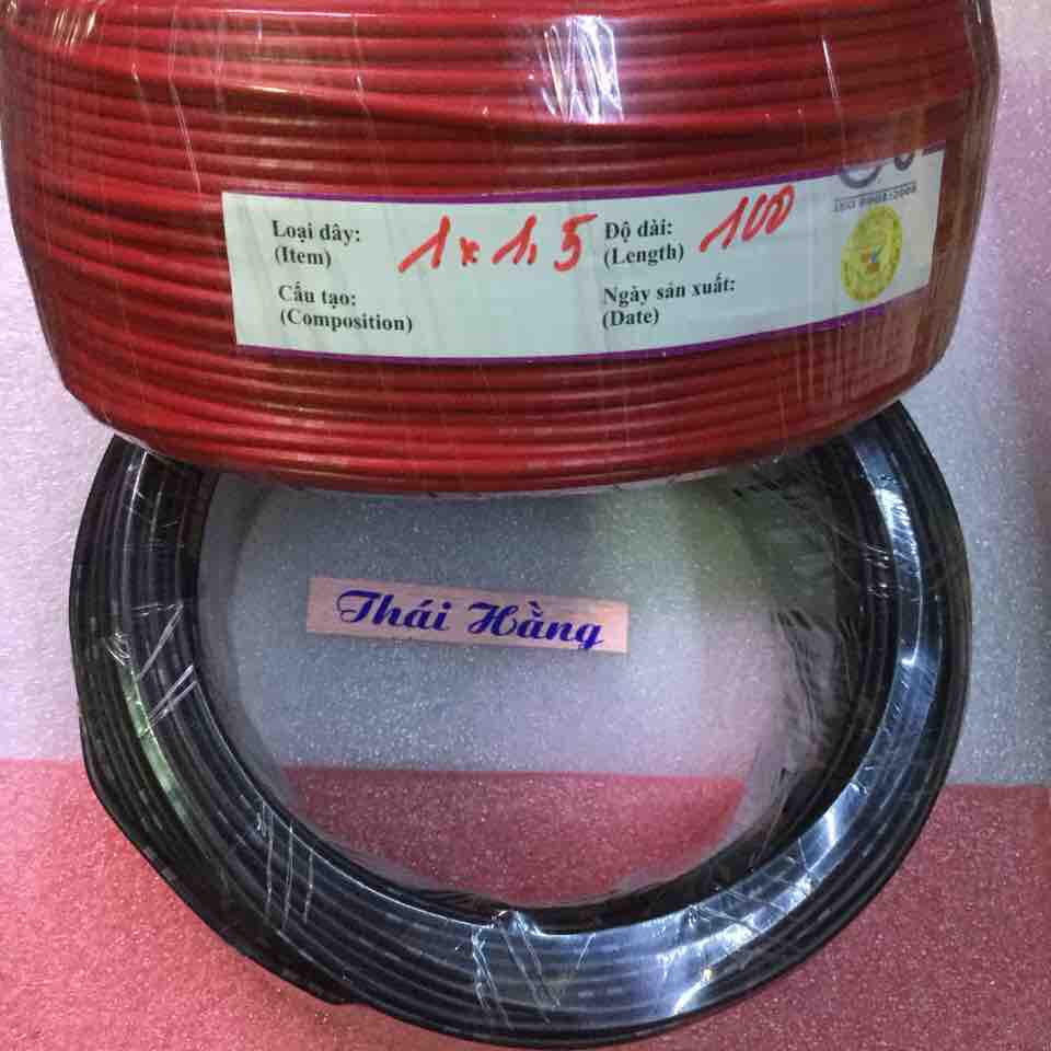 Dây điện chất lượng cao 1X1.5 li