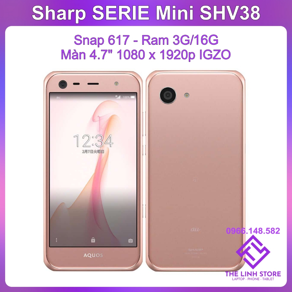 Điện thoại Sharp AQUOS SERIE Mini SHV38 | Lazada.vn