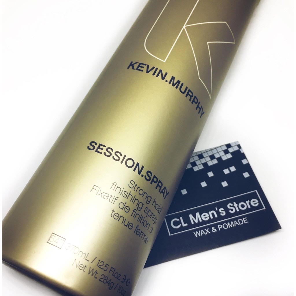 Gôm xịt dạng cứng KEVIN.MURPHY SESSION SPRAY 370ml