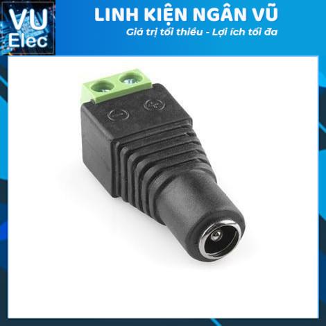 Đầu jack dc cái có ốc