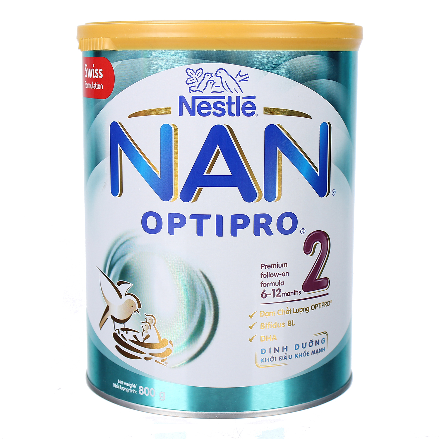 Sữa Nan số 2 800g (6-12 tháng)