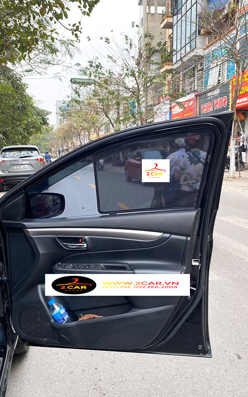[RÈM LOẠI 1] Rèm Che Nắng Nam Châm Xe Suzuki Ciaz Chuẩn Form Se Khít