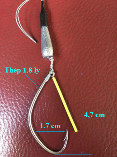 lưỡi câu cá lóc