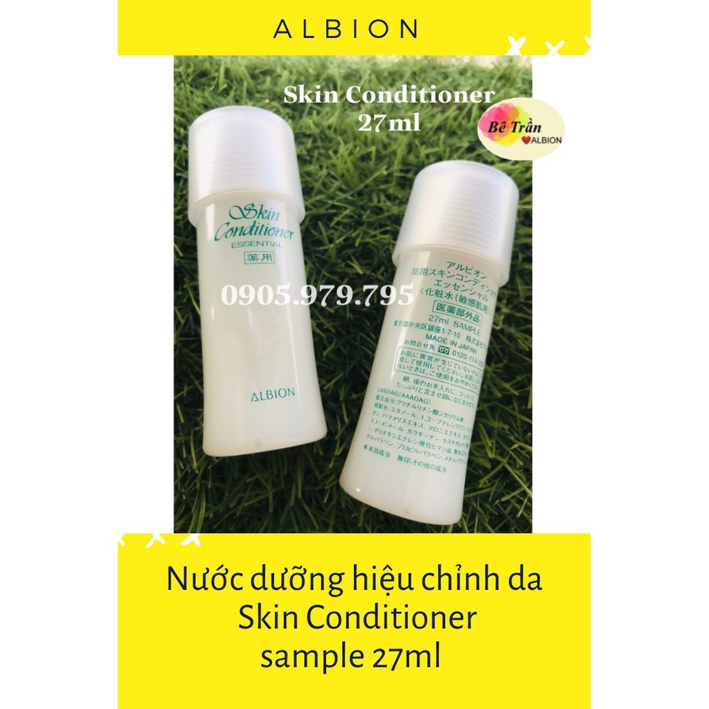 [Chính hãng] [ALBION] SkinConditioner - Nước Dưỡng Hiệu Chỉnh Da 27ml (Auth 100%, trực tiếp từ store Albion)