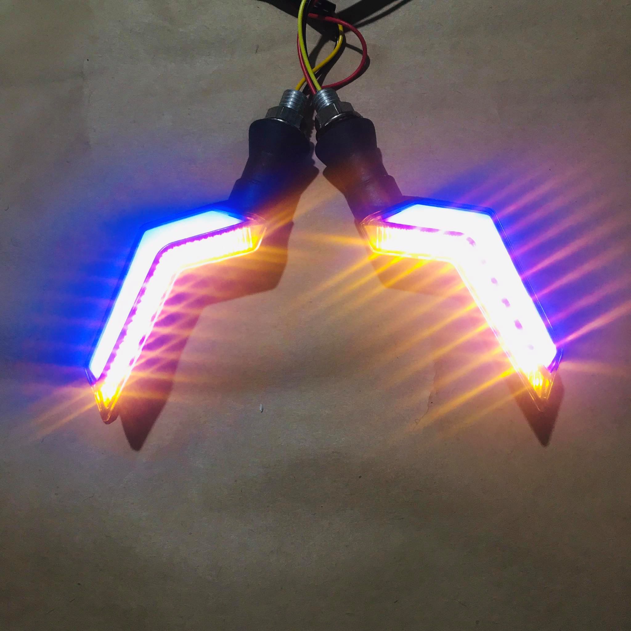 Đèn xi nhan led X1R chạy hiệu ứng dòng chảy ( GIÁ 1 ĐÔI )