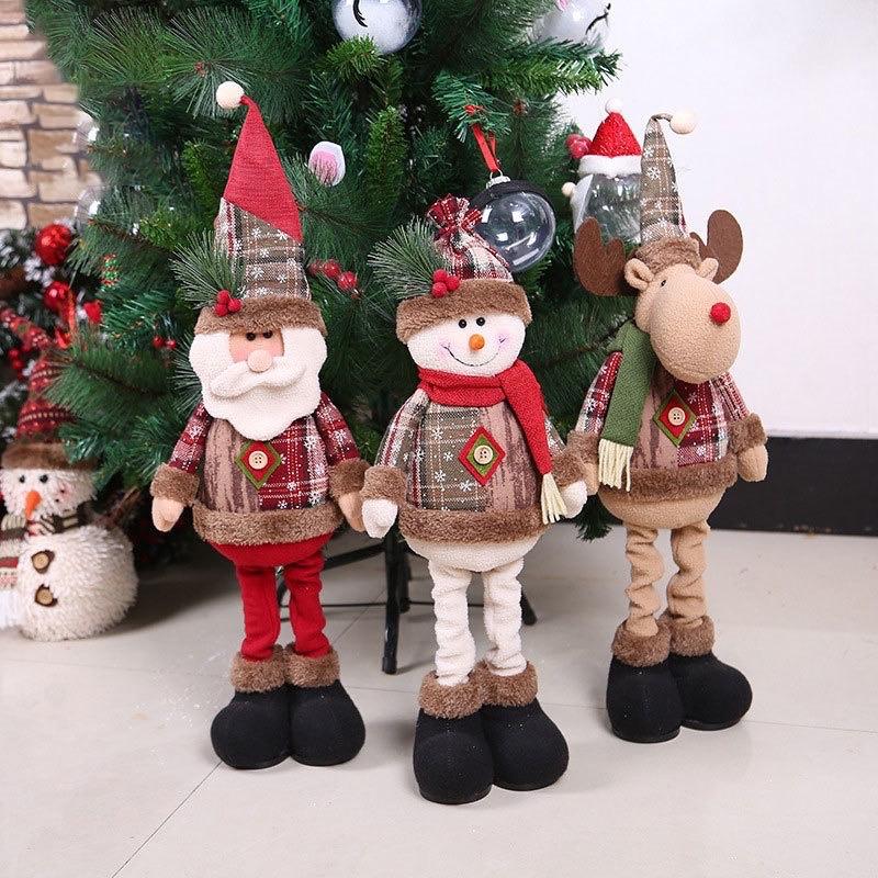 Quà tặng noel - búp bê trang trí noel giáng sinh