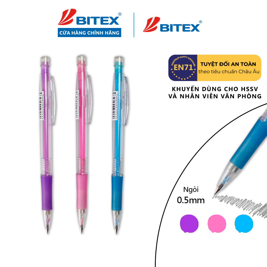 Bút chì bấm Bitex MP04 (0.5mm)