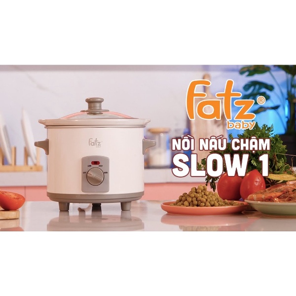 FREESHIP ĐẾN 50k Nồi nấu chậm thông minh 1.5L FATZ Fatzbaby SLOW 1 -