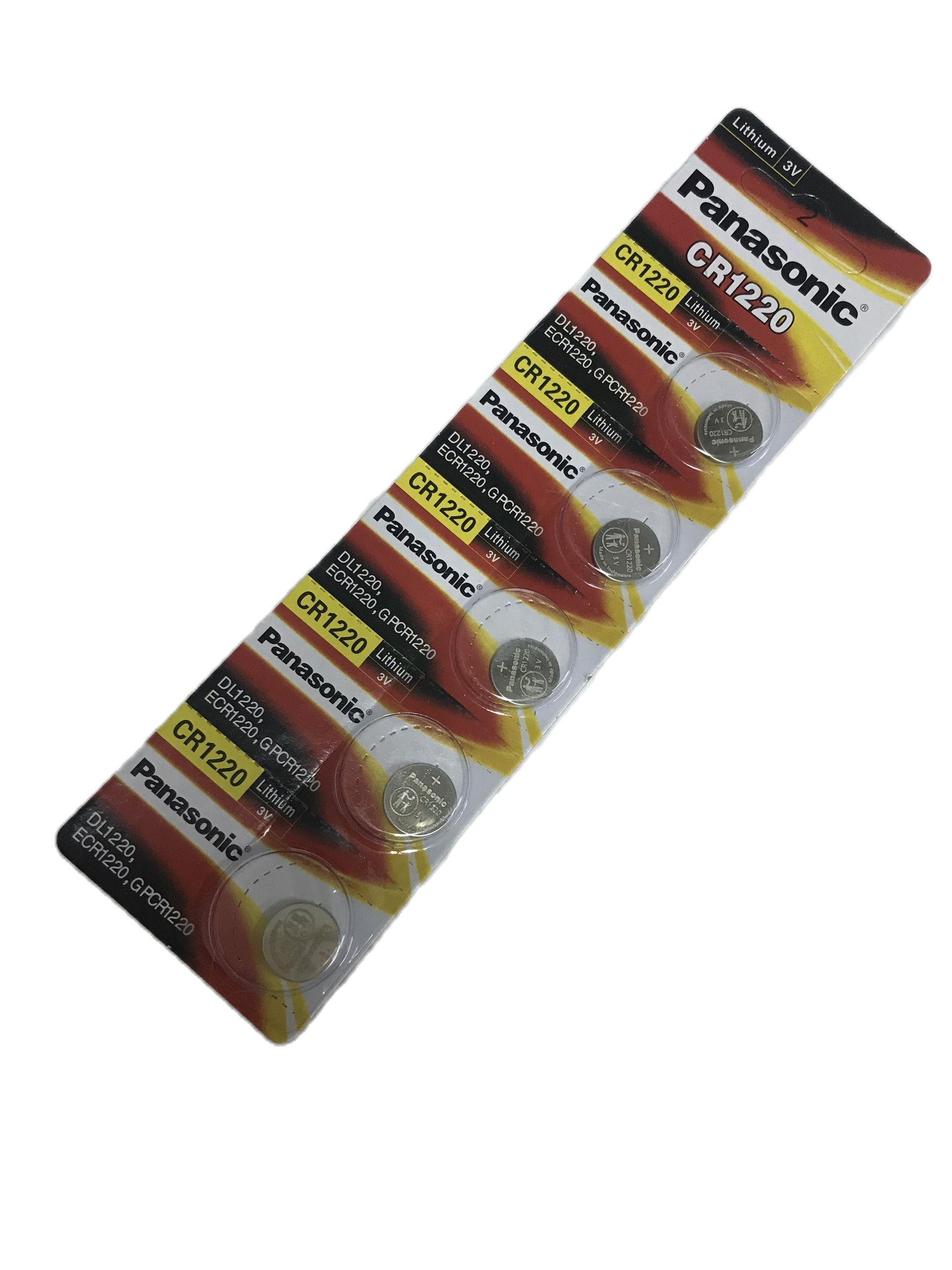 [HCM]Pin CR1220 3v Lithium PANASONICE vỉ 5 viên