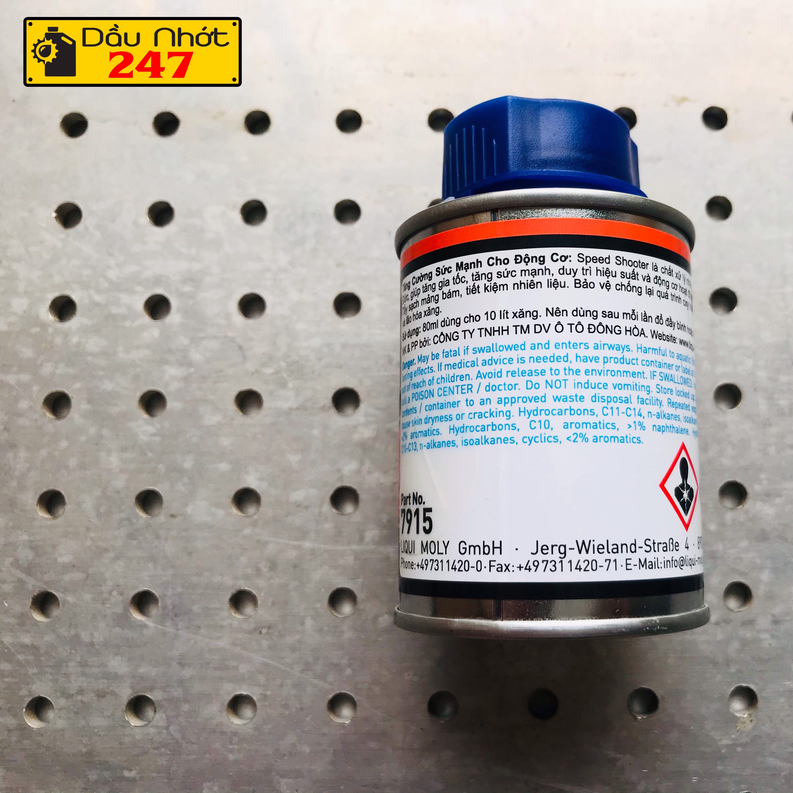 Phụ gia tăng tốc Liqui Moly Speed Additive Shooter 80ml