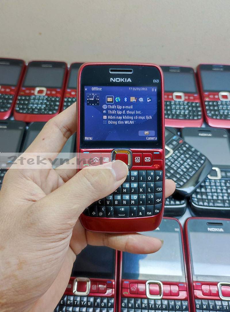 [HÀNG CHÍNH HÃNG] Điện thoại Nokia E63 cổ 24 ký tự phổ thông giá rẻ