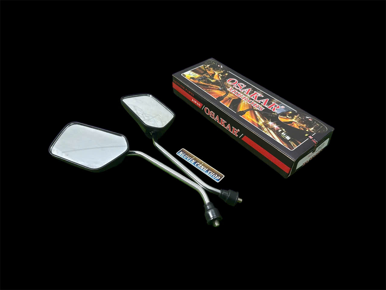 Cặp kiếng hậu xe Win 100 OSAKAR Chính Hãng