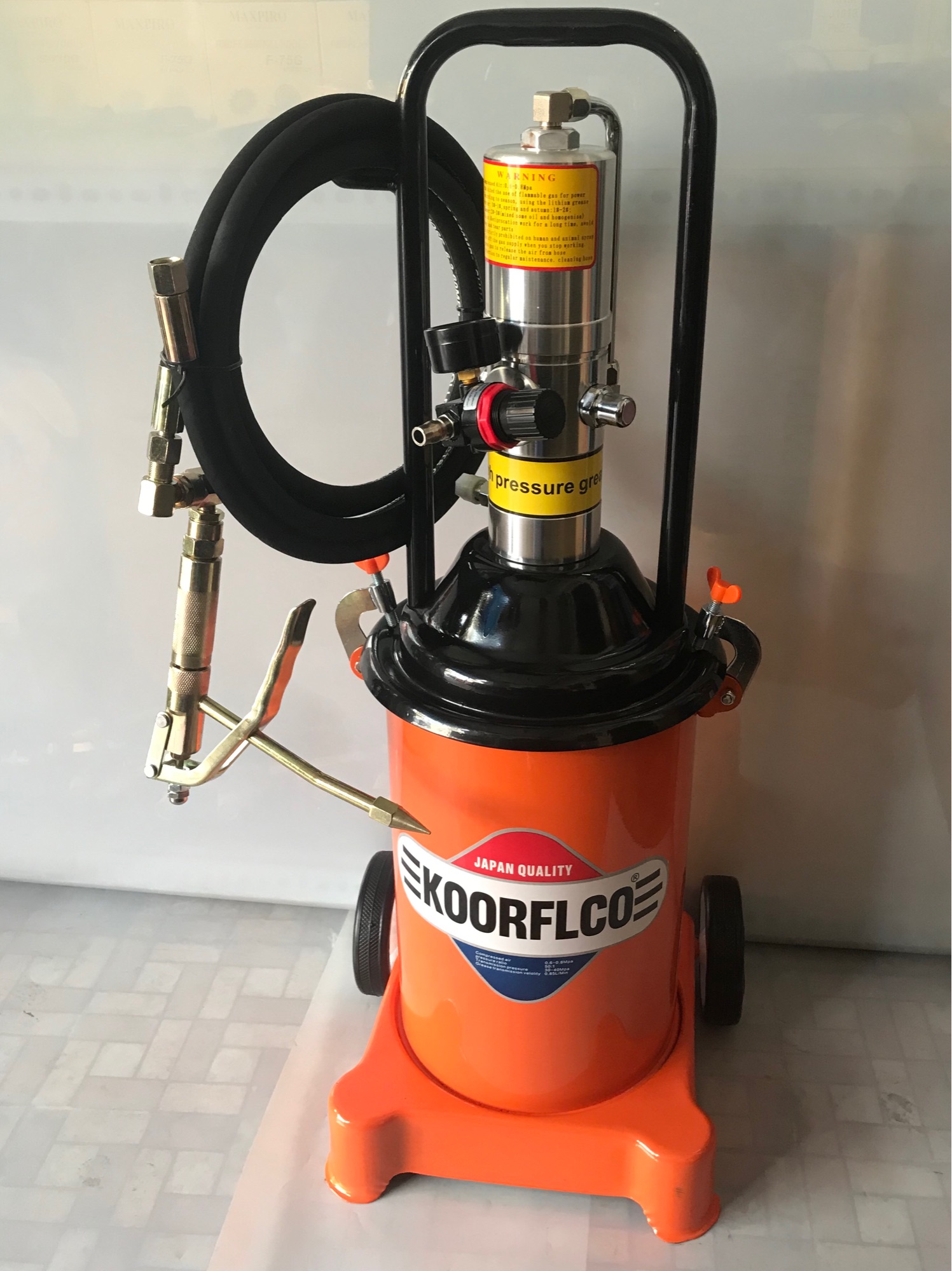 Bình Bơm Mỡ Bò 12L Cao Cấp  KOORFLCO