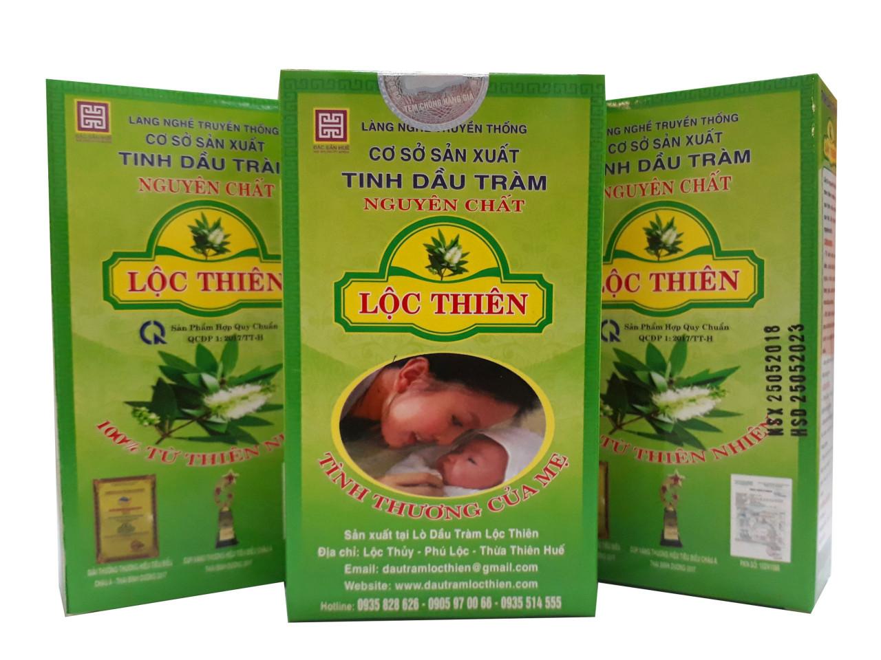 Dầu Tràm Lộc Thiên Nguyên chất 50ml