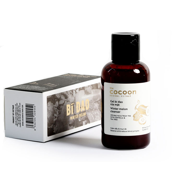Gel rửa mặt bí đao Cocoon vietnam 140ml (Winter melon cleanser)