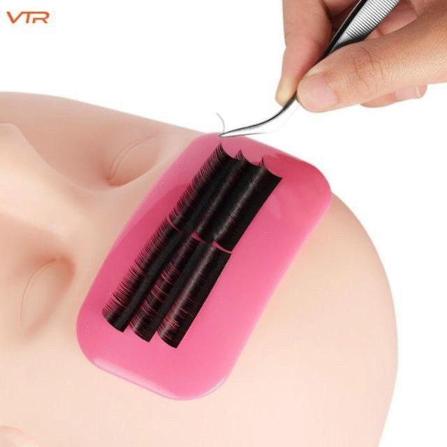 Silicon hồng nối mi, silicon trắng nối mi