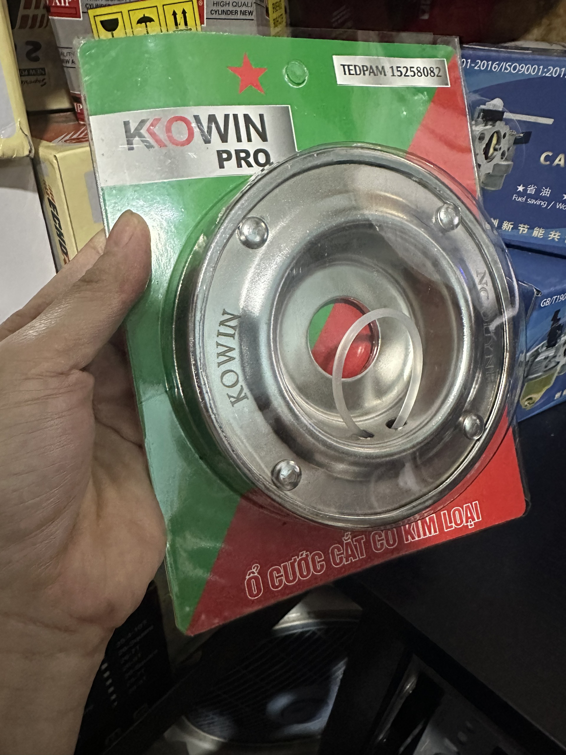 Ổ cước máy cắt cỏ lớn 4 chấu. kowin