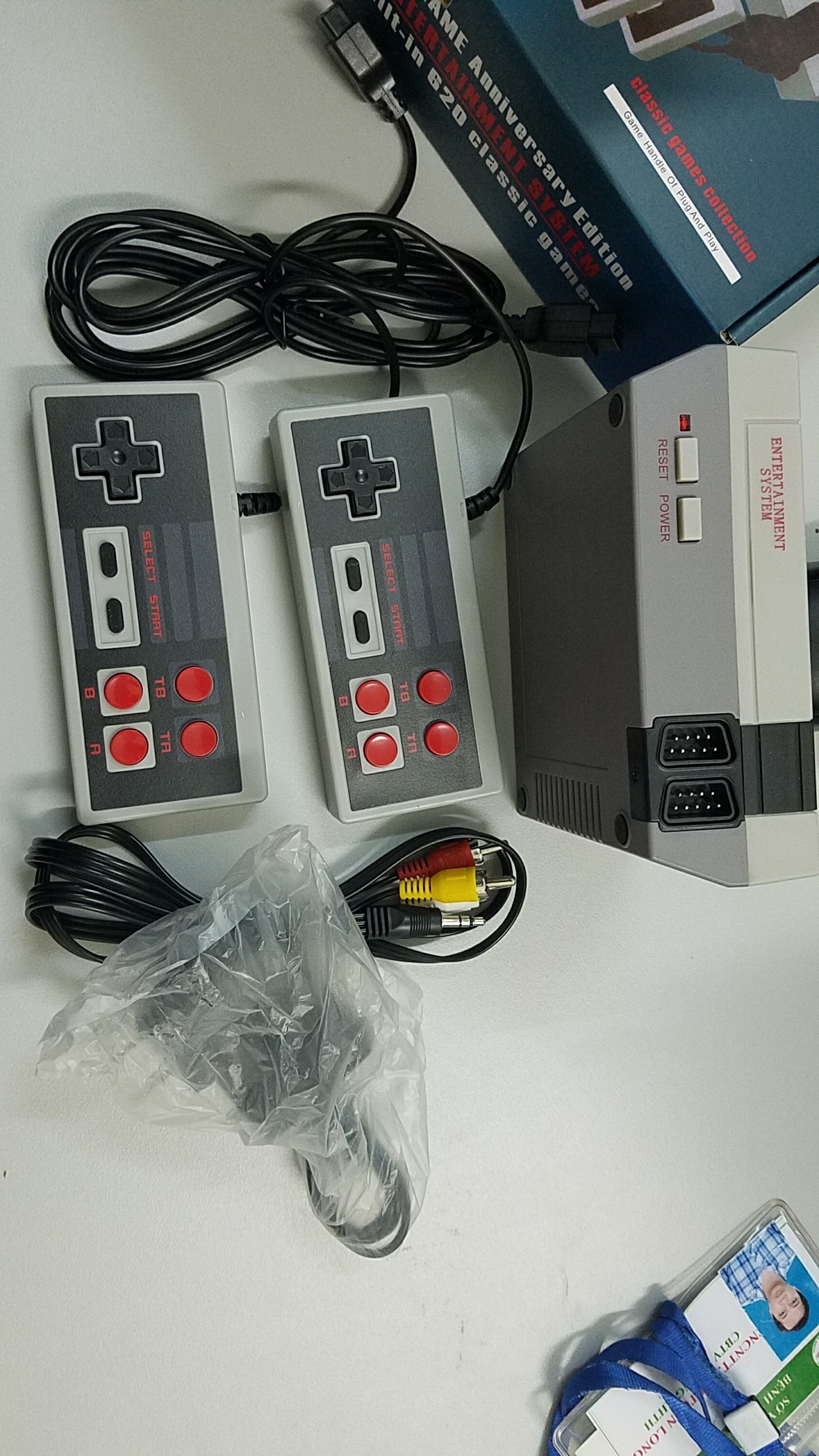 Máy chơi game 4 nút Nes CoolBaby 620 game - nes620