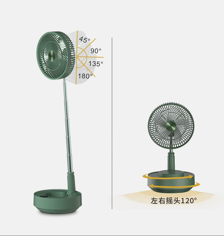 Quạt sạc tích điện đa năng EDON 908