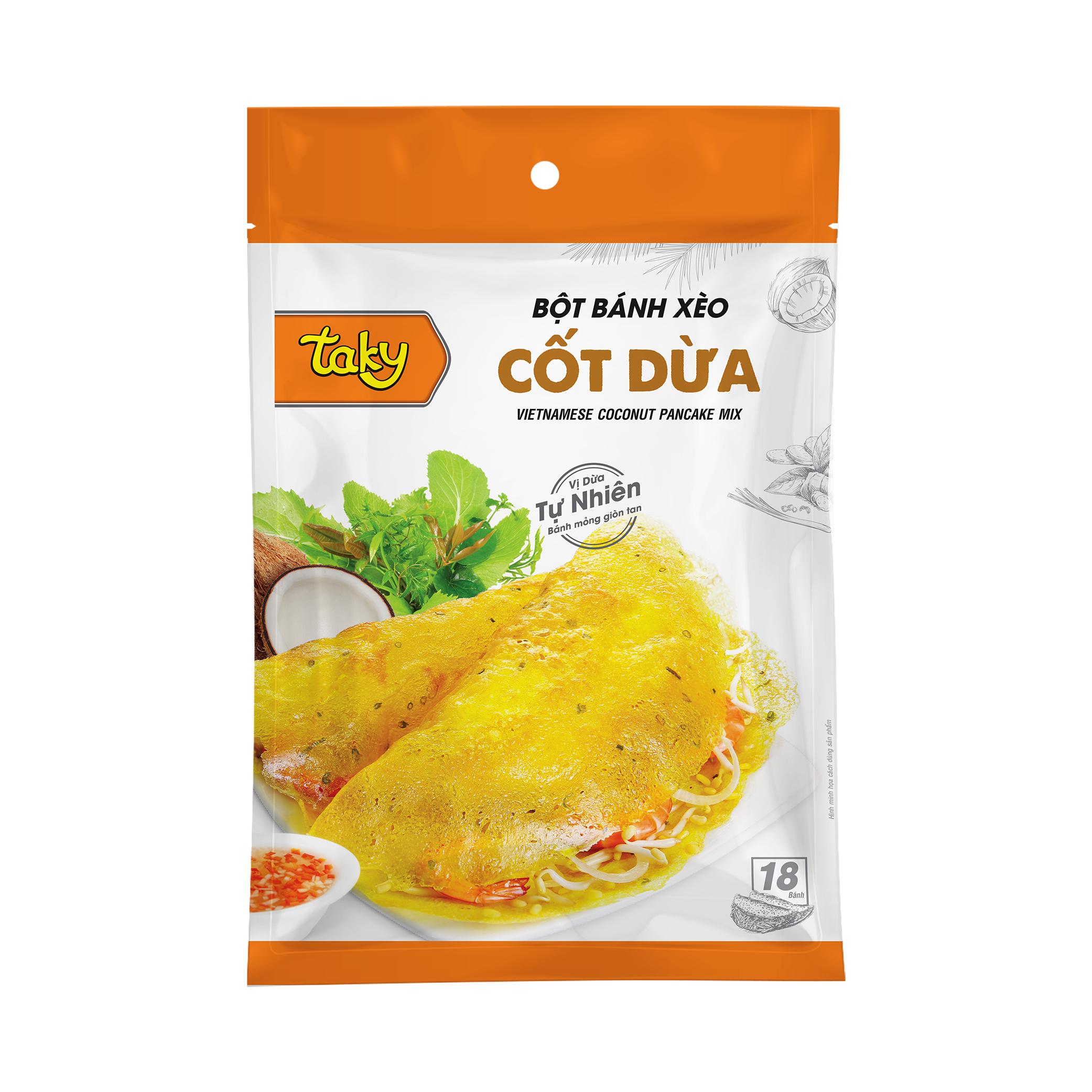 Bột bánh xèo cốt dừa Taky (500g/gói)