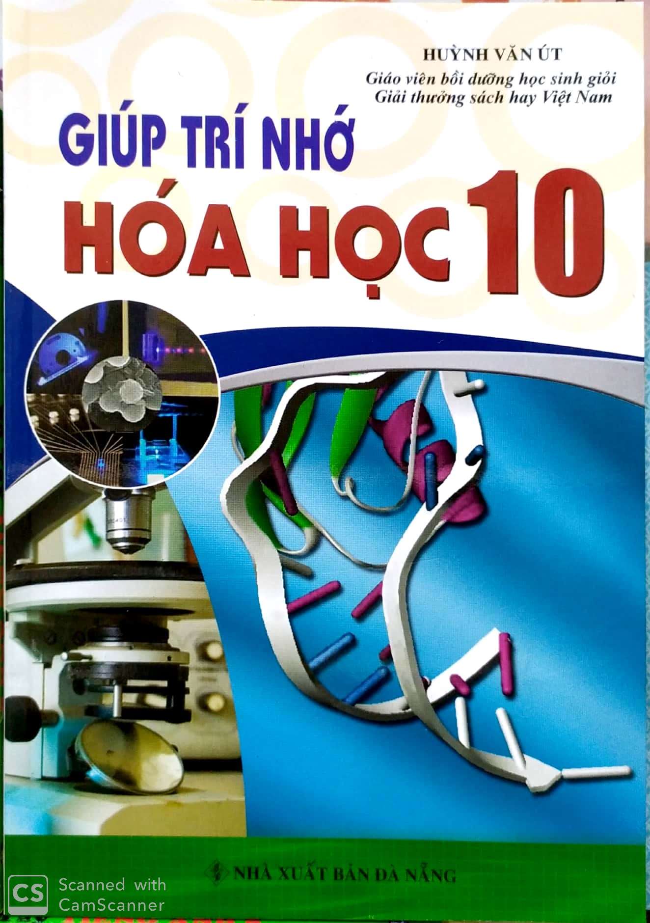 [HCM]Giúp trí nhớ hóa học 10