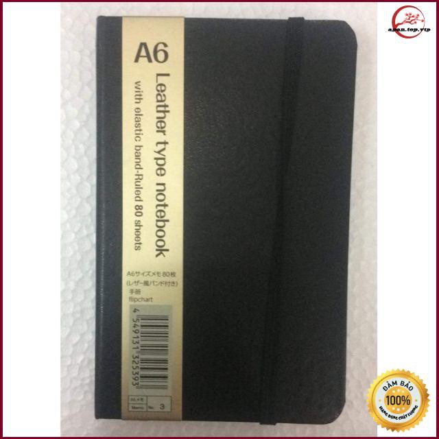 [HCM]Sổ tay A6 vỏ da(4549131325393)(DST2) Nhật Bản