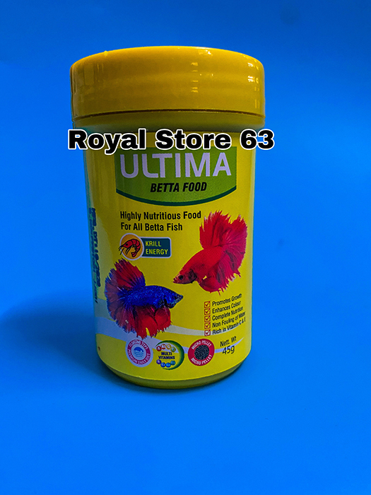 Ultima Betta Food Taiyo 45gram thức ăn chuyên cho cá lia thia betta
