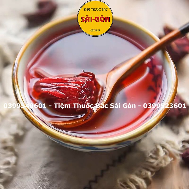 Hoa Dâm Bụt ( Atiso Đỏ Hibiscus ) 100g