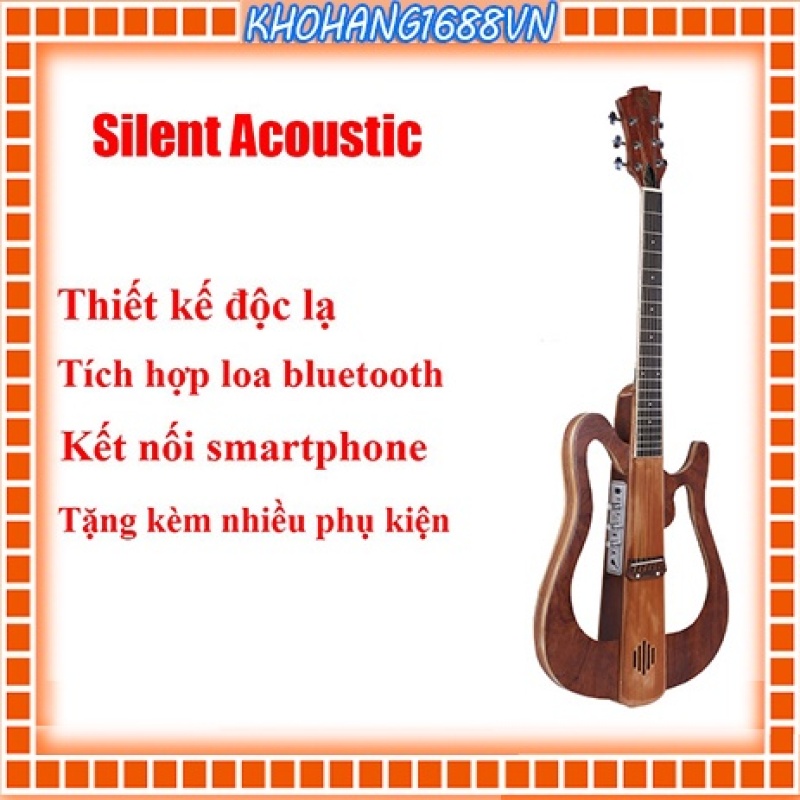 Đàn Guitar Silent Acoustic LW-1A - Độc lạ kèm nhiều phụ kiện