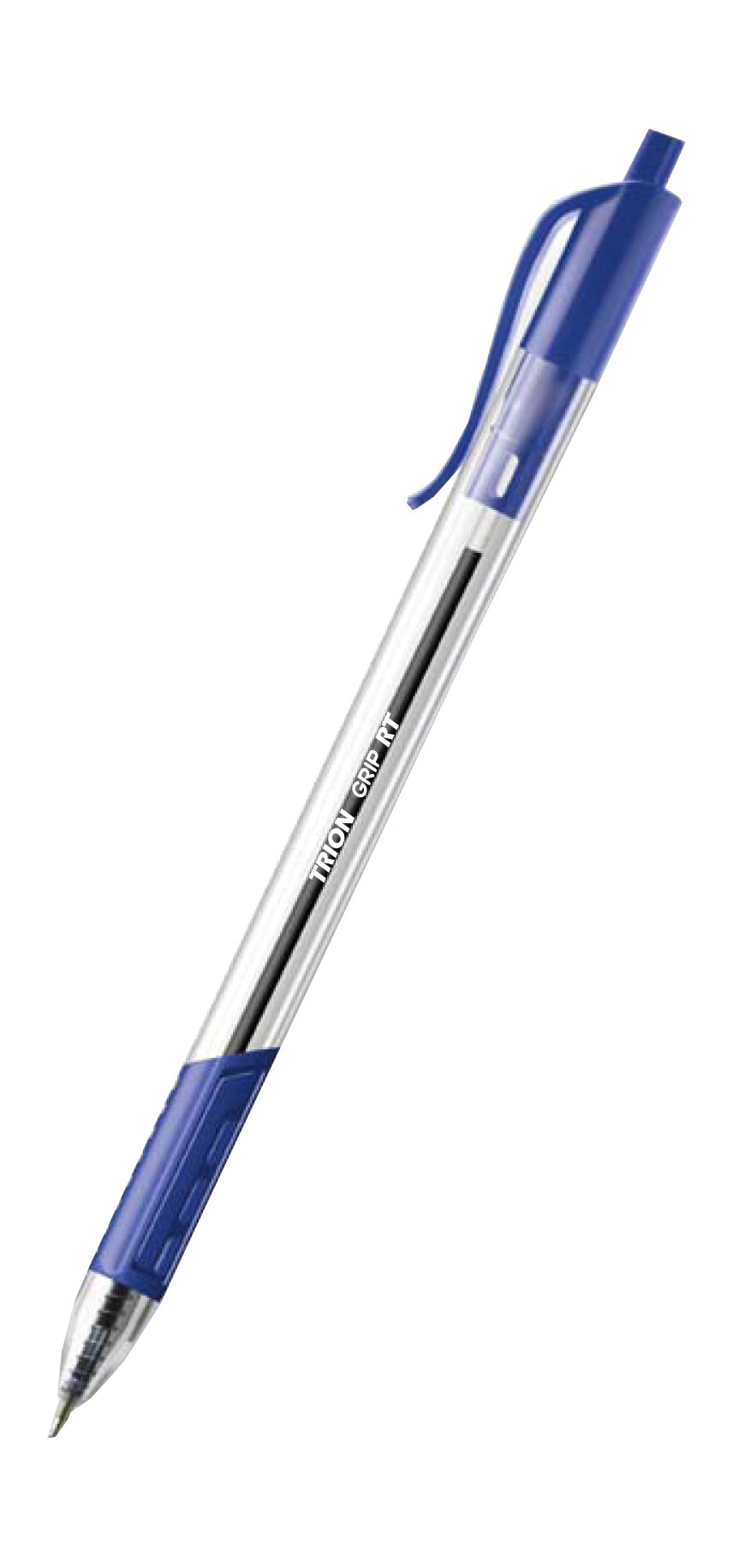 Bút bi Claro TRION GRIP RT 0.7mm Xanh (12 Cây/ hộp)