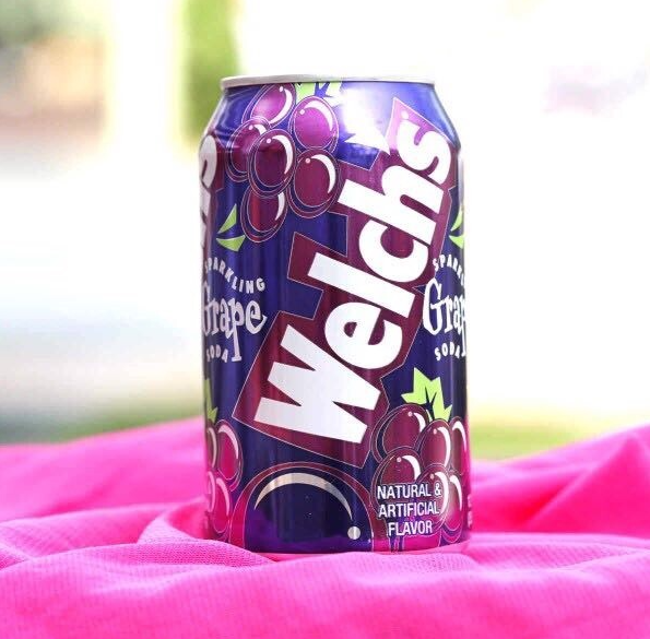 Nước Trái Cây Soda Welch's Hàn Quốc 355ml